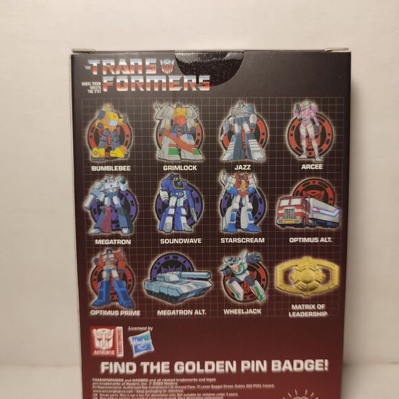 Transformers Mystery Pin Badge Series Soundwave Enamel Pin Official Metal Figure - Picture 5 of 5
